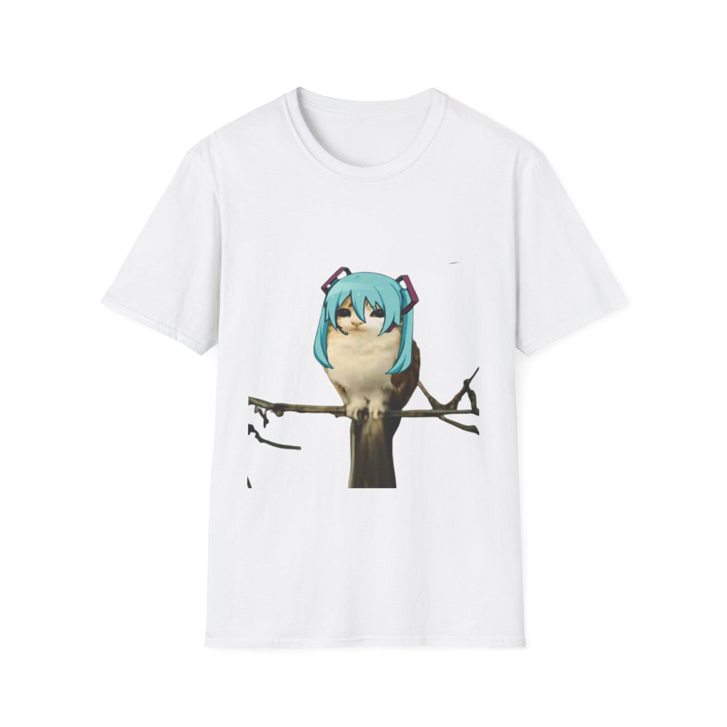 Miku Bird Graphic T‑Shirt — Cute Hatsune Miku Birdie Tee