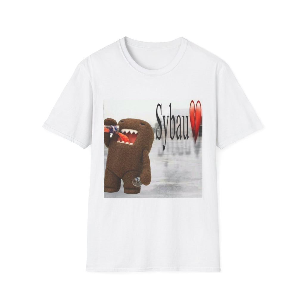 Domo-kun 'Sybau' Graphic T‑Shirt — Cute Kawaii Character Tee